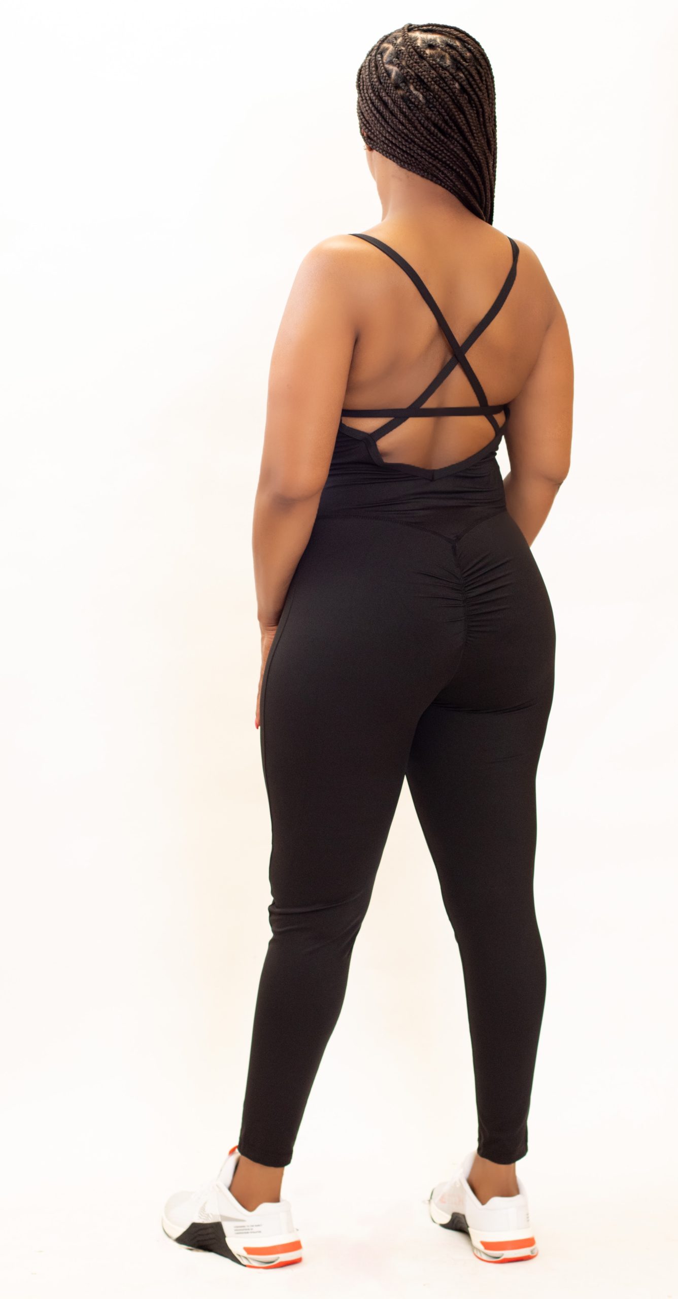 Black strappy jumpsuit - Image 2