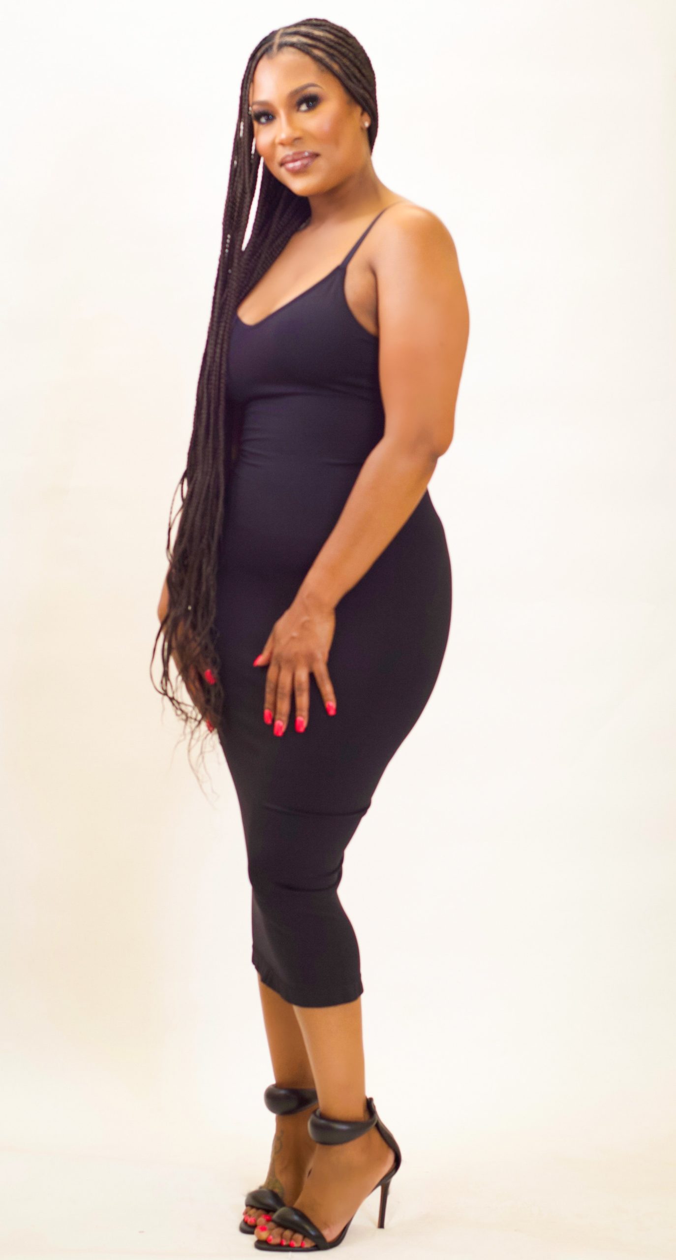 Flattering Sleeveless shapewear dress